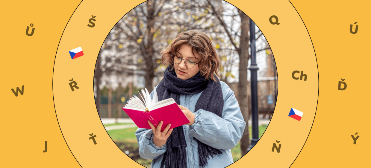 Чеський алфавіт та правила читання чеською мовою iamge