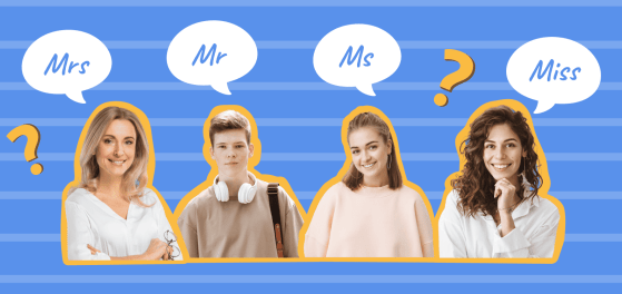 Використання Mr, Mrs, Miss, Ms в англійській мові preview