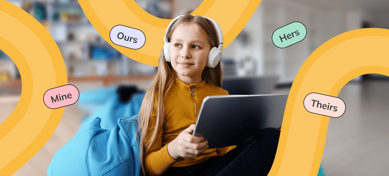 Присвійні займенники в англійській мові (Possessive Pronouns) iamge